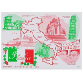 Placemat, Historic Italia, 10x14