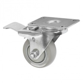 Winco - Ingredient Bin Casters with Brakes, Fits 21 or 27 Gallon Bins