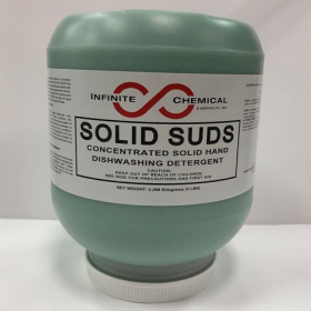 Infinite Chemical - Solid Suds Hand Dishwashing Detergent, 2/5 Lb
