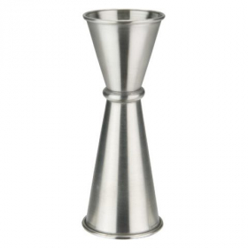 Winco - Jigger, Japanese Style with Rolled Edge, 1x2 oz Stainless Steel