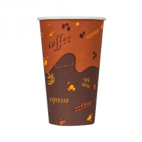 Karat - Paper Hot Cup, 16 oz Generic Print