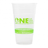 Karat Earth - PLA Cold Cup, 24 oz Clear