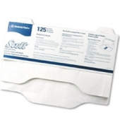 Kimberly-Clark - Scott Toilet Seat Covers, 1-Ply 15x18