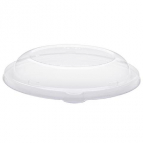 Karat - Bowl Dome Lid, Fits 24-40 oz Round Bagasse Bowls, 200 count