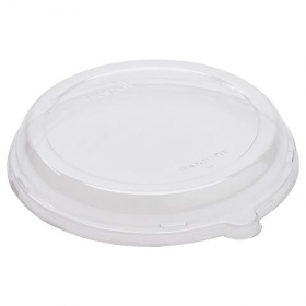 Karat - Bowl Dome Lid, Fits 24-32 oz Round Bagasse Bowls, 200 count
