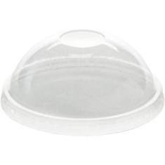 Karat - Dome Lid, PET Plastic, Fits 8 oz Paper Food Container