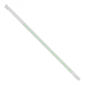 Karat Earth - Wrapped Straw, 10.25&quot; Giant Clear PLA