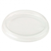 Karat Earth - Deli Container Lid, Fits 8-32 oz Round Clear PLA, 500 count