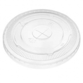 Karat Earth - Paper Cold Cup Lid, Fits 12-22 oz Cup, PLA Clear, 1000 count