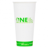 Karat Earth - Paper Cold Cup, 22 oz White, 1000 count
