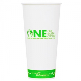 Karat Earth - Paper Cold Cup, 22 oz White, 1000 count