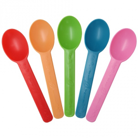 Karat Earth - Spoon, Rainbow Heavy Weight Bio-Based, 1000 count