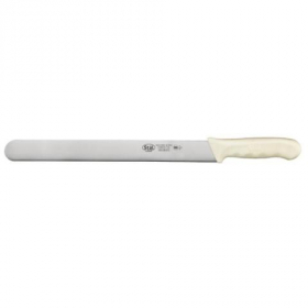 Winco - St&auml;l Roast Beef Slicer, 12&quot; German Steel with White Handle
