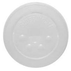 Solo - Lid, Clear Poly Cold Drink Lid with Straw Slot, Fits 12-22 oz, 2000 count (L16BL-0100)