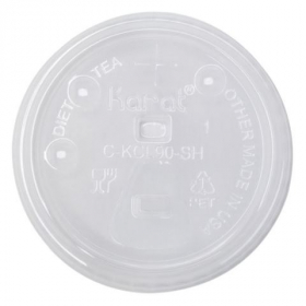 Primo - Cold Cup Slot Flat Lid, Fits 12-22 oz, 1000 count