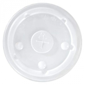 International Paper - Cold Cup Lid, 16-24 oz Translucent PS Plastic