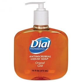 Dial - Antimicrobial Liquid Soap Pump, 12/16 oz