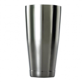 Barfly - Shaker/Tin, 28 oz Gun Metal Black Stainless Steel, each