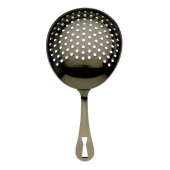 Barfly - Julep Strainer, Gun Metal Black Stainless Steel, each