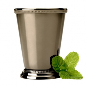 Barfly - Julep Cup, 12 oz Gun Metal Black Stainless Steel, each