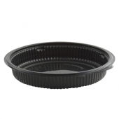 Anchor - Valu-Bowl, 8.5&quot; Round 28 oz Black PP Plastic