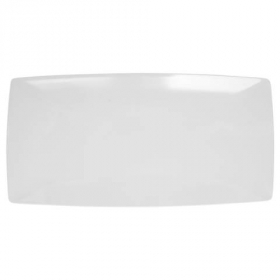 GET - Siciliano Tray, 15x7.5 White Melamine, 12 count