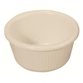 Winco - Fluted Ramekin, 3 oz Bone Melamine