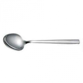 Palate &amp; Plate - Moderne Mirror Teaspoon/Dessert Spoon, 18/8 Stainless Steel, 12 count