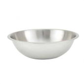 Winco - Mixing Bowl, 3/4 Quart Shallow Heavy Duty Stainless Steel