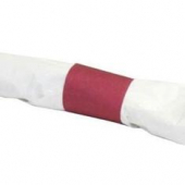 Evergreen - Napkin Band, 4.25x1.5 Burgundy Paper, 8/2500 count