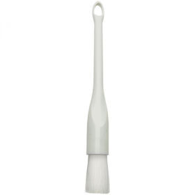 Winco - Pastry Brush with Nylon Bristles, 1&quot; Round