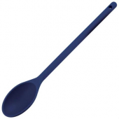 Winco - Spoon, 15&quot; Blue High Heat Nylon, each