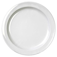 Plate, 6.5&quot; Melamine White