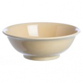 Bowl, 30 oz, 7.5&quot; Rimless Melamine Tan