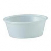 Solo - Souffle Portion Cup, 1.5 oz Translucent Plastic, 10/250 count