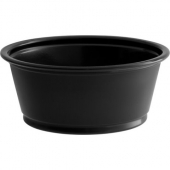 Primo - Portion Cup, 3.25 oz Black, 2500 count