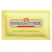 Restaurants Pride - Yellow (Sucralose) Sweetener Packets