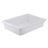 Winco - Food Storage Box, 26x18x6 White Plastic, 9 Gallon