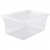 Winco - Food Storage Box, 18x26x12 Clear Plastic, 17 Gallon