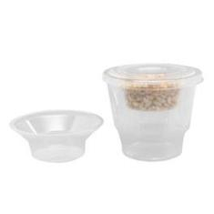 Parfait Cup Insert, 4 oz Clear Plastic