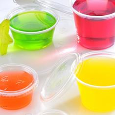 Lid, Clear Plastic Souffle Portion Cup Lip, Fits 1 oz