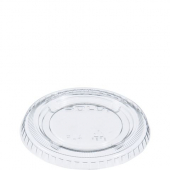 Solo - Ultra Clear Portion Cup Lid, 3.25-5.5 oz Clear PET Plastic, 2500 count