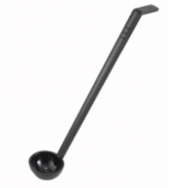 Winco - Ladle, 1 oz Black Polycarbonate, 13&quot;