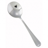 Winco - Lafayette Bouillon Spoon, Heavyweight Satin Finish, 18/0 Stainless Steel