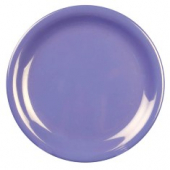 Plate, 7.25&quot; Purple/Blue Melamine with Narrow Rim