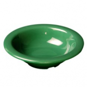 Salad/Fruit Bowl, 4.75&quot; Green Melamine