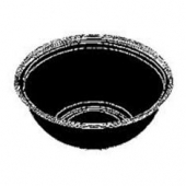 Round Bowl,  Black, 160 oz