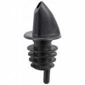 Winco - Free Flow Pourer, Black Plastic