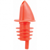 Winco - Free Flow Pourer, Red Plastic