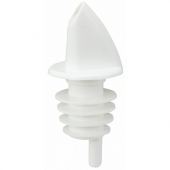 Winco - Free Flow Pourer, White Plastic